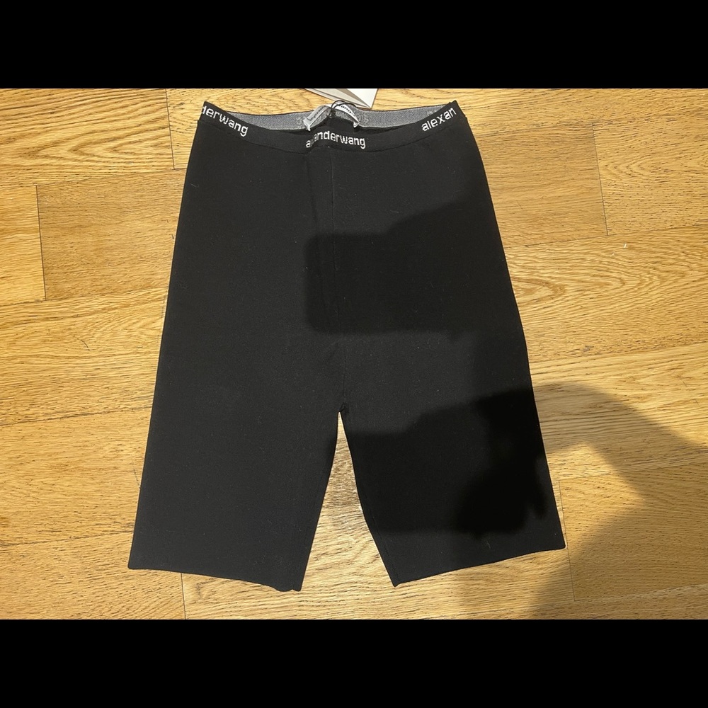 Alexander Wang Fitted Biker Shorts